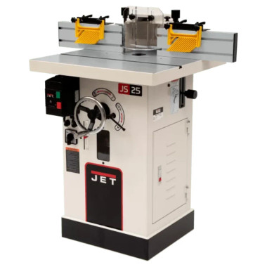 JET Tools 708309 JWS-25X, Shaper, 3HP 1PH 230V, 1/2" & 3/4" Spindles