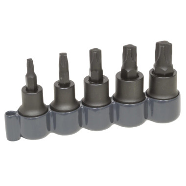 Lisle 82400 Mortorq Bit Set, 5pc