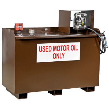 John Dow Industries AGS-285D Used Oil Storage System - 285-Gallon/Workbench