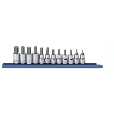 GearWrench 80580 3/8 Drive Metric Hex Bit Set