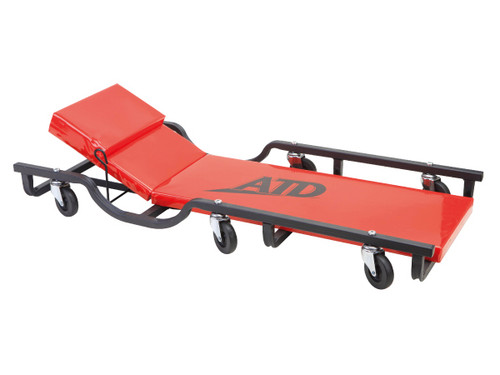 ATD Tools 40" Drop Arm Steel Creeper with Adjustable Head Rest