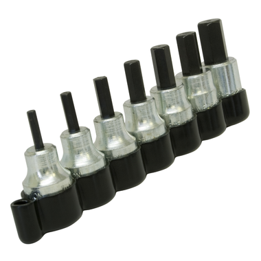 Lisle 33850 Metric Hex Bit Set