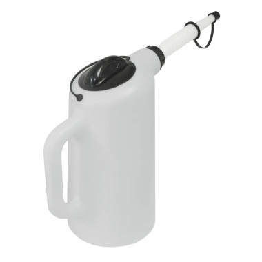 Lisle 19702 8 Qt Oil Dispenser with Cap and Lid