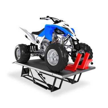 Quickjack Motorcycle/ATV Lift Platform w/ Front Wheel Vise