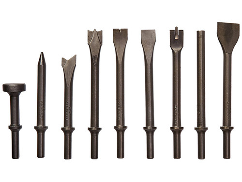 ATD Tools 9 Pc. All-Purpose Air Hammer Chisel Set