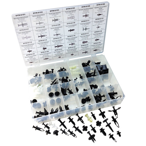 ATD Tools 120 Pc. Master Push-Pin Retainer Assortment
