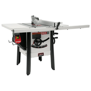 JET Tools 725004K JPS-10 10" Proshop 1.75HP 1PH 115V. 30" Fense System, Steel Wing w/ Riving Knife