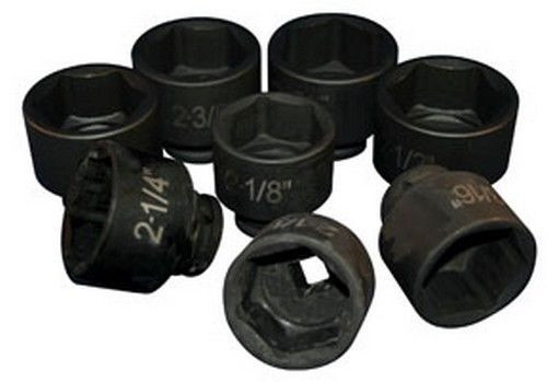 ATD Tools 8 Pc. 3/4" Drive 6 Point SAE Standard Impact Add-On Socket Set