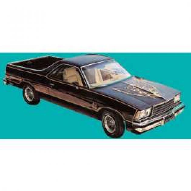 El Camino Royal Knight Decal Kits Blue Light Blue & Medium Blue & Dark Blue, 1979-1984