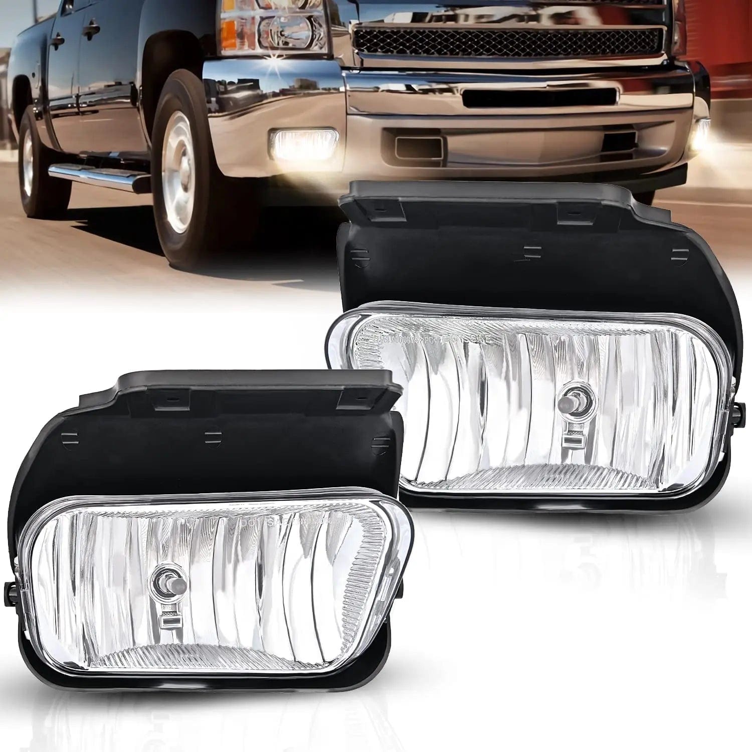 2002 2003 2004 2005 2006 2007 Chevy Silverado 1500 2500 3500 2002 2003 2004 2005 2006 Avalanche Fog Light Assembly