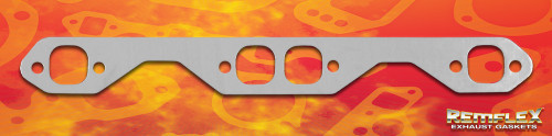 Remflex 2006 Exhaust Header Gasket - Small Block Chevy - Small Square Port Pair