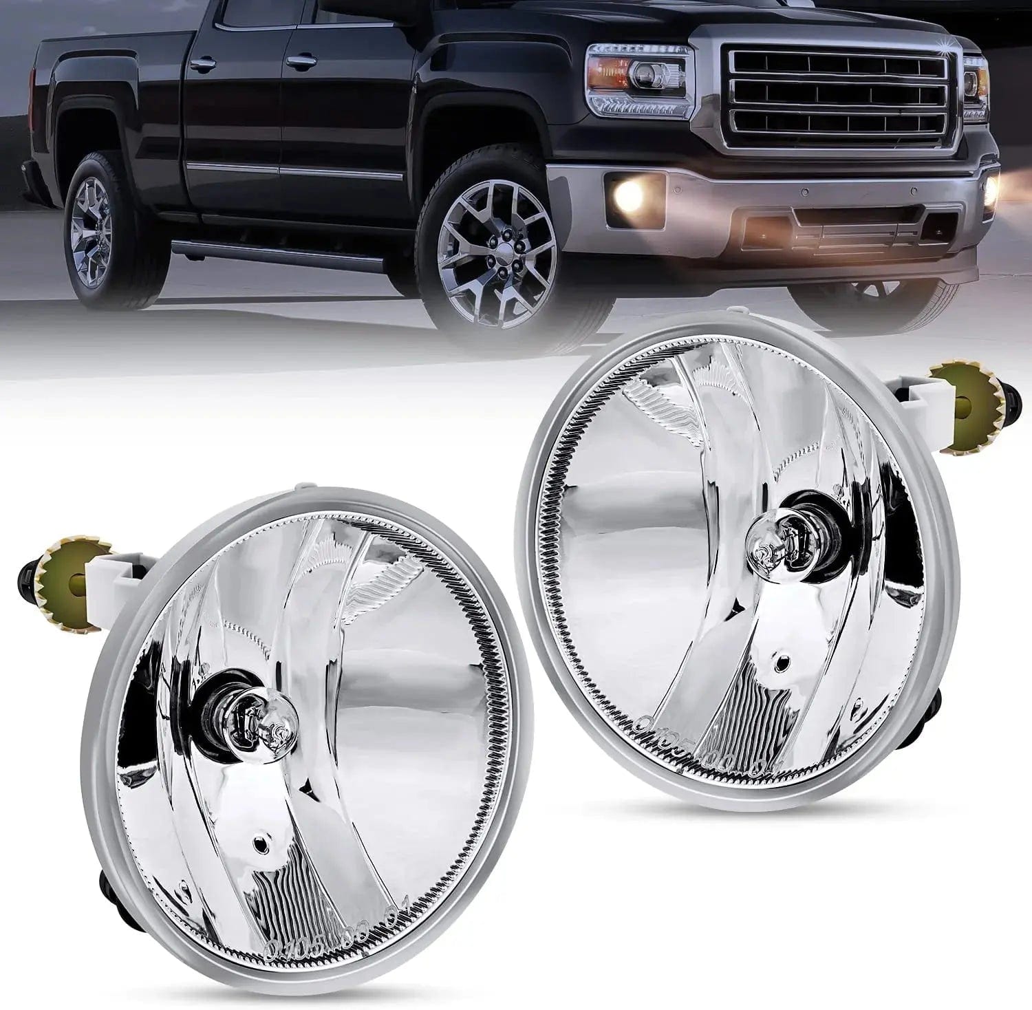 2007-2019 Chevy Avalanche Suburban Tahoe Camaro Colorado Silverado 2007 2008 2009 2010 2011 2012 2013 2014 2015 2016 GMC 2007-2014 Ford 2008 2009 Pontiac G8 2010 Pontiac G6 Fog Light Assembly