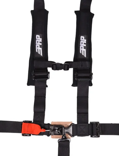 PRP SB5.2S 5.2 Seat Belt Harness Sewn-In Shoulder Pads Black