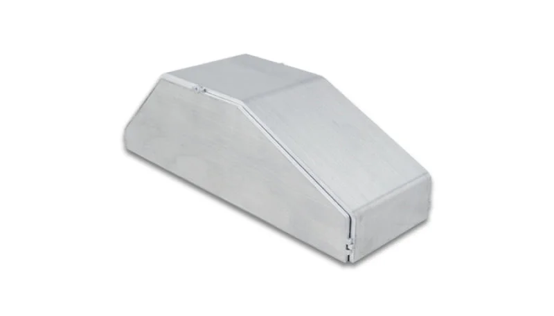 Vibrant I/C End Tank 3.25in Wide 9.25in Long 3in Tall Use w/ Horizontal I/C Core 12831 – 5052 Alum