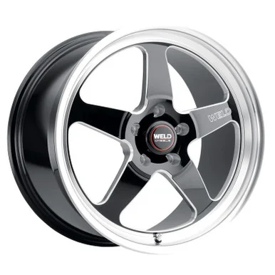 WELD Racing S10409090P38 Ventura Street 20×9 6.5″ Backspace Gloss Black Front or Rear Wheel for 05-23 300 5.7L