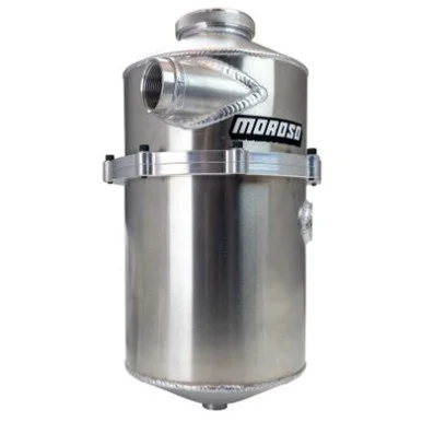 Moroso 22607 Pro-Mod Dry Sump Tank 60 40 Split 16.5″ Tall 8″ Diameter 9QT