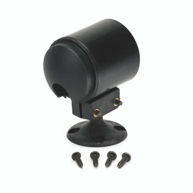 Autometer Black 2 1/16in Gauge Pedestal Mount – 48009