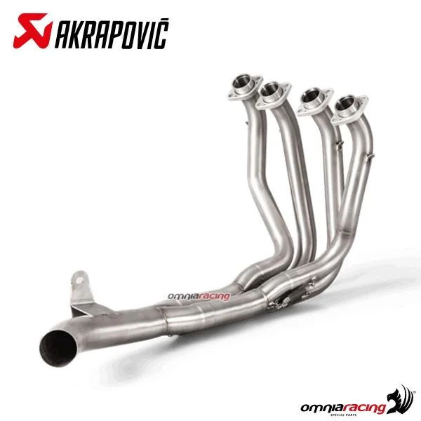 E-K9R2 Collettori Akrapovic racing acciaio Kawasaki Z900 2017-2019