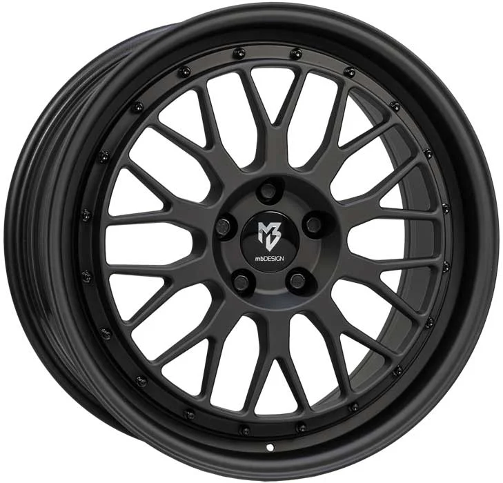 MB Design LV1 8,5×19 ET45 5×112 19 Inch wheel black matt