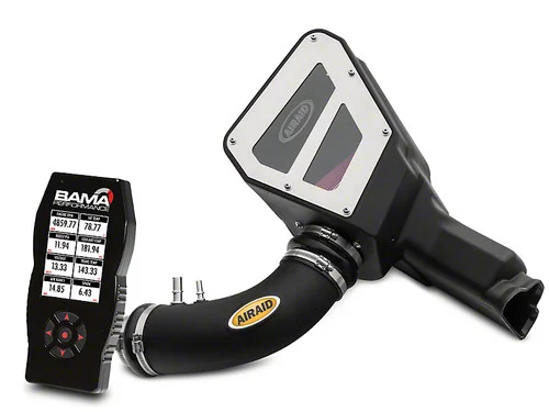 Airaid Cold Air Intake – SynthaFlow Oiled Filter – Red & Bama X4 Tuner 2015+