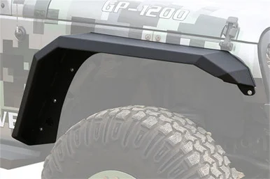 DISCONTINUED Iron Cross 2020 Jeep Gladiator Fender Flare Set – Rear – Matte Black