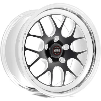 WELD Racing 77HB0110W58A S77 RT-S 20×11 5.8″ Backspace Black Center Wheel for 18-23 Challenger Demon, Demon 170 & Super Stock