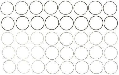 DISCONTINUED Mahle OE 42108CP.040 .040″ Piston Ring Set for 09-24 5.7L VVT HEMI