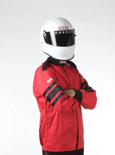 DISCONTINUED RaceQuip 111012RQP Single-Layer Fire Suit Jacket Red Small