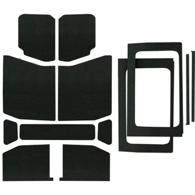 DEI 50178 Boom Mat Headliner Kit Black for 18-25 Jeep Wrangler Unlimited JL