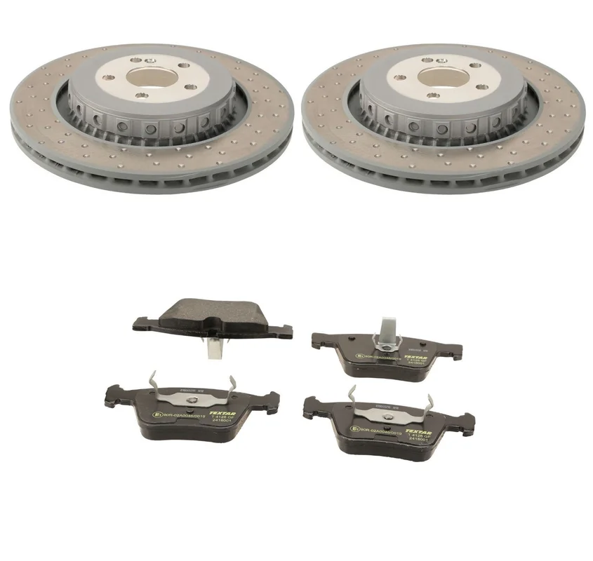 SHW Performance 4324324 – Disc Brake Pad and Rotor Kit (Rear)