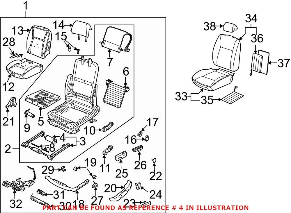 Genuine Saab 24467318 – Seat Motor