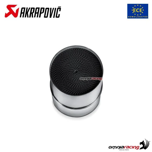 P-KAT-061 Akrapovic catalizzatore convertitore catalitico per scarico Akrapovic per Yamaha XV950/SCR950 2017>