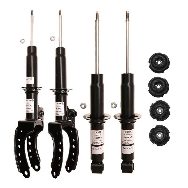 Sachs 5143115 – Suspension Strut and Shock Absorber Assembly Kit (Front and Rear)