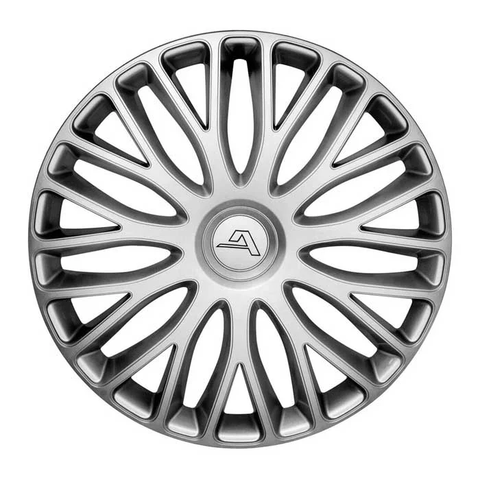 ALCAR 14″ Wheel covers Milano silver QALWCMI14SI