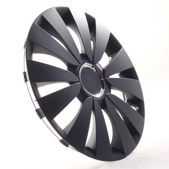 ALBRECHT 14″ Wheel covers Sky black black 09684
