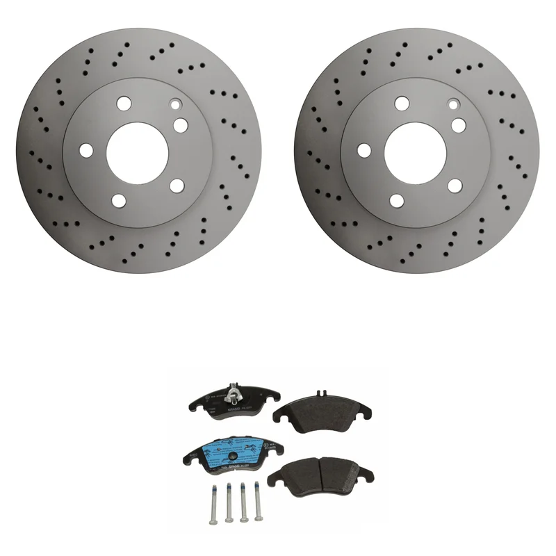 Hella Pagid 5268979 – Disc Brake Pad and Rotor Kit (Front)