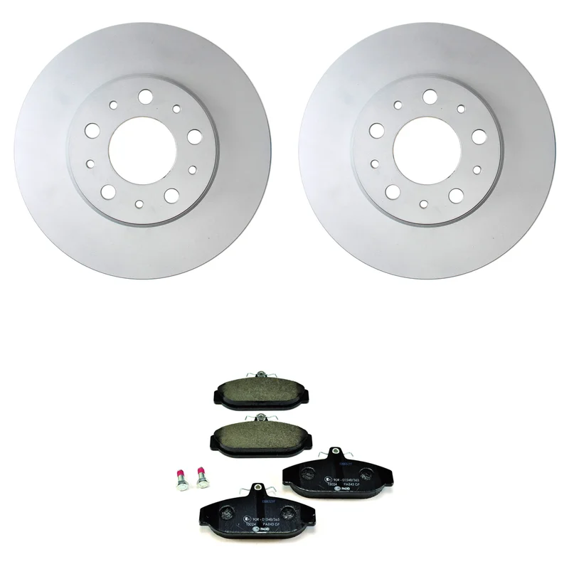 Hella Pagid 5269219 – Disc Brake Pad and Rotor Kit (Front)