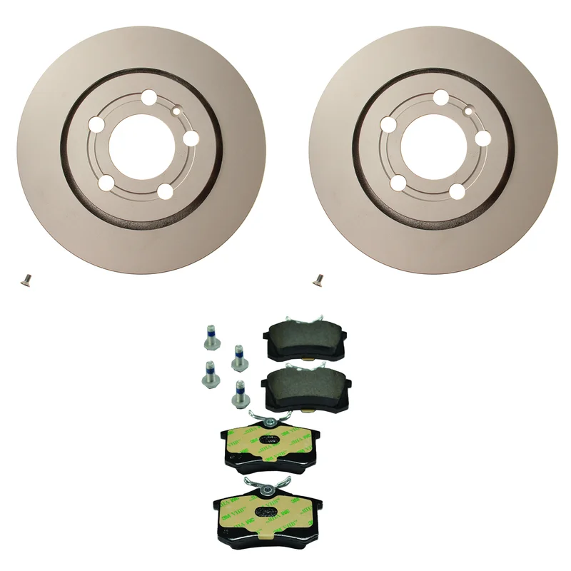 Hella Pagid 5293471 – Disc Brake Pad and Rotor Kit (Rear)