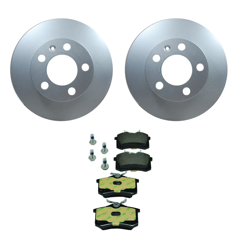 Hella Pagid 5293538 – Disc Brake Pad and Rotor Kit (Rear)