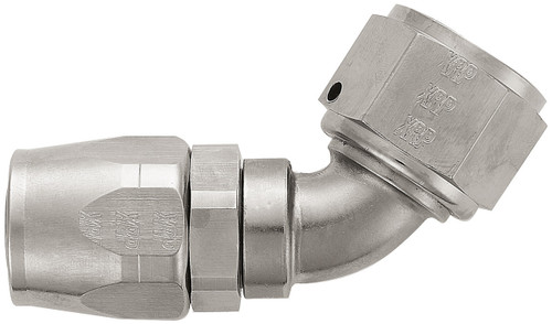 XRP 106004SN 60 Degree Non Swivel -4AN Female Hose End - Super Nickel - Each