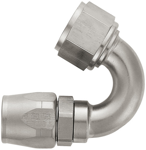 XRP 215008SN 150 Degree Double Swivel -8AN Female Hose End Super Nickel - Each