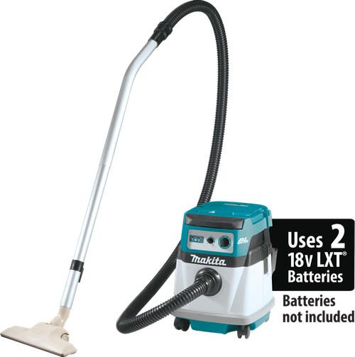 36V (18V X2) LXT™ Brushless 4 Gallon Wet/Dry Dust Extractor/Vacuum, Tool Only, Makita Brushless motor, XCV14Z