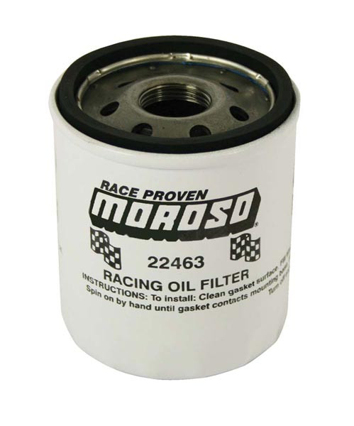 Moroso 22463 Racing Oil Filter - 07-Up LS Engines - 27 Micron - Heavy Duty