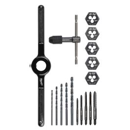 Milwaukee Tap and Die Set, 17 Piece, SAE