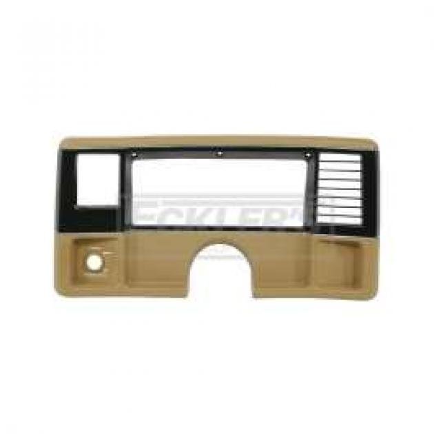 El Camino Dash Face Plate, Dark Saddle, 1986-1987