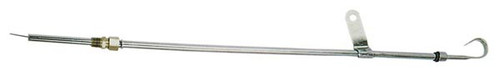 Moroso 25970 Chrome Engine Oil Dipstick Kit - For use with Moroso Pans 1/4" NPT