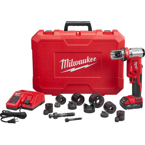 M18" FORCE LOGIC™ 6T Knockout Tool 1/2" - 2" Kit