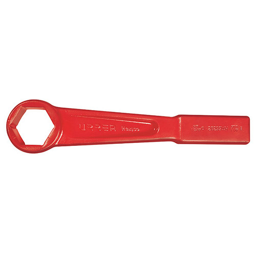 URREA 6-Point Thin Wall Striking Wrench - 1-5/8" Flat Strike Wrench with Straigh