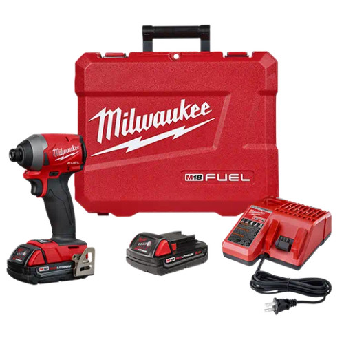 M18 FUEL 1/4" Hex Impact Driver Kit-2853-22CT