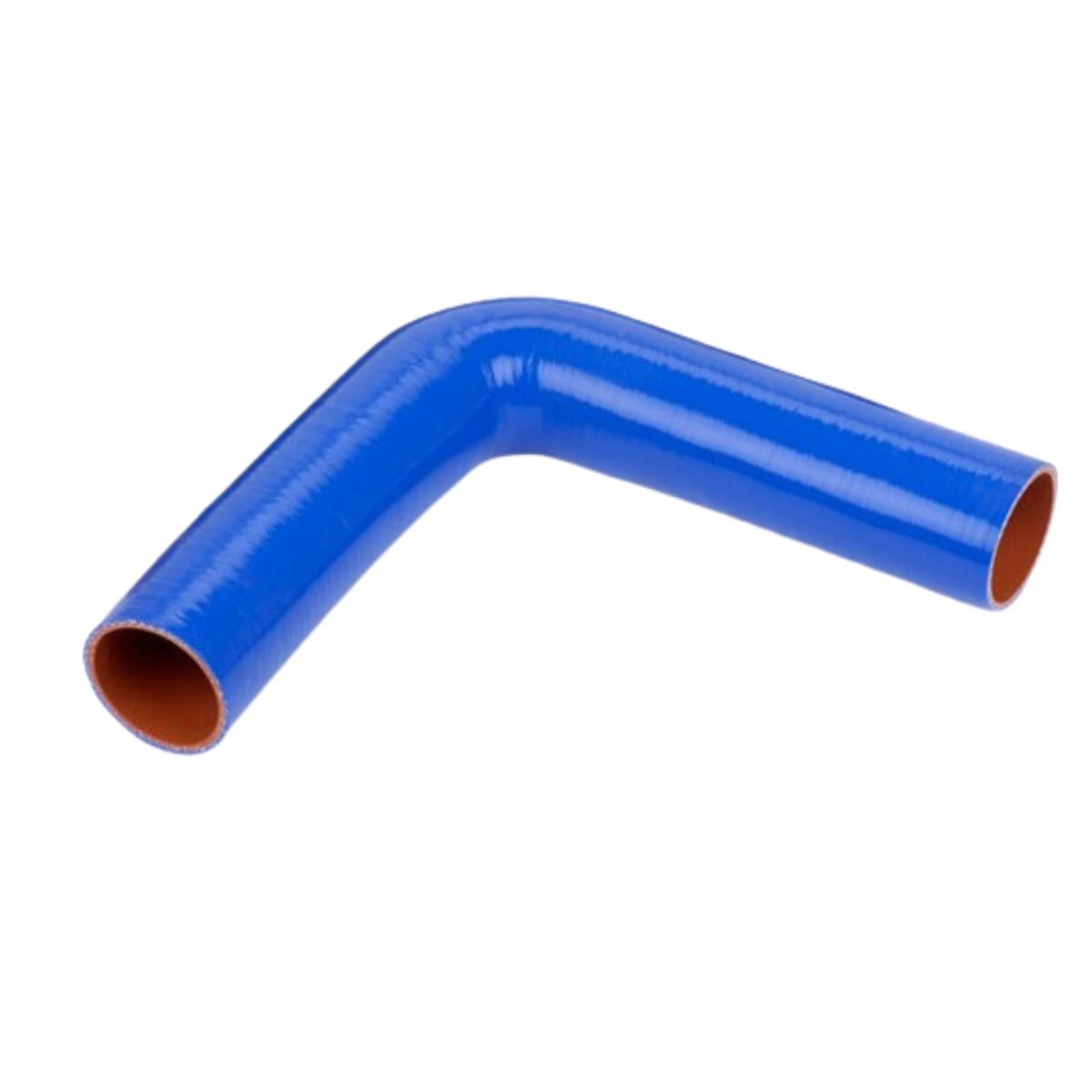 1.125in I.D. 90 Degree Preformed Coolant Hose | Blue With 10" Legs